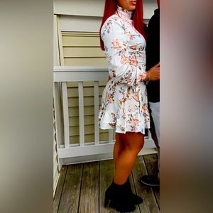 Fall Flower Dress